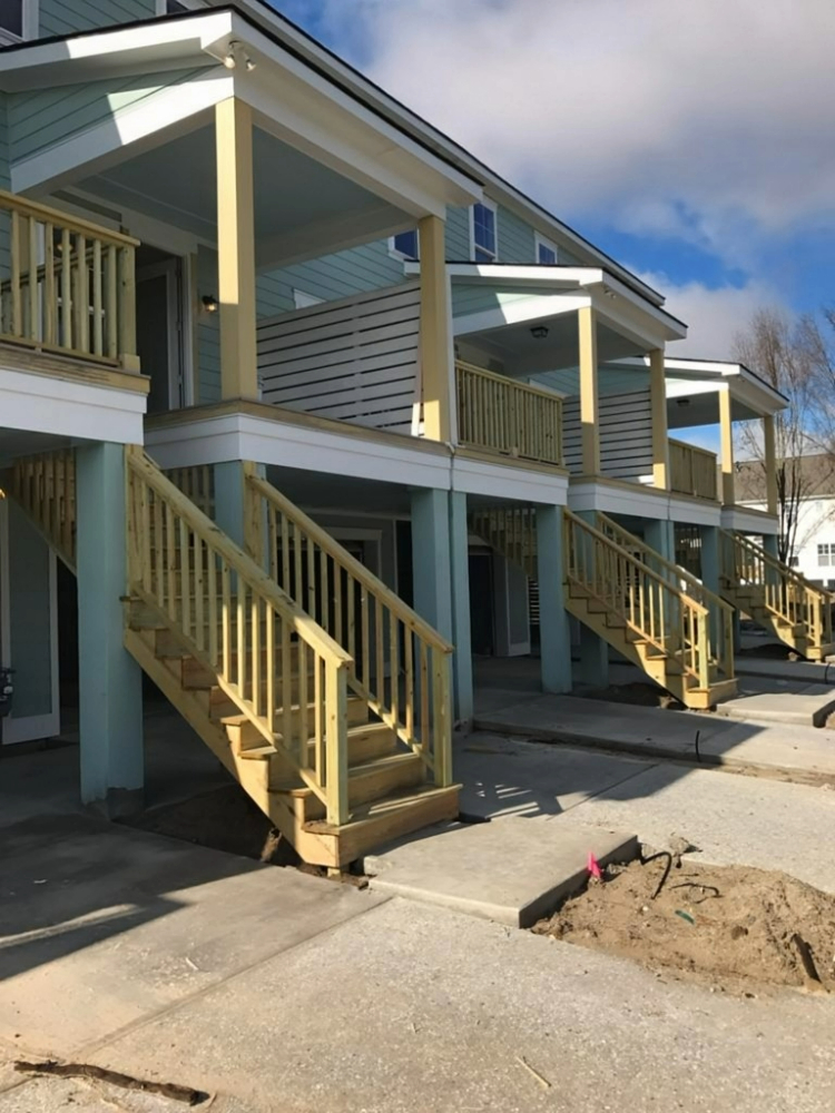 New Construction Deck, Stairs, and Railing