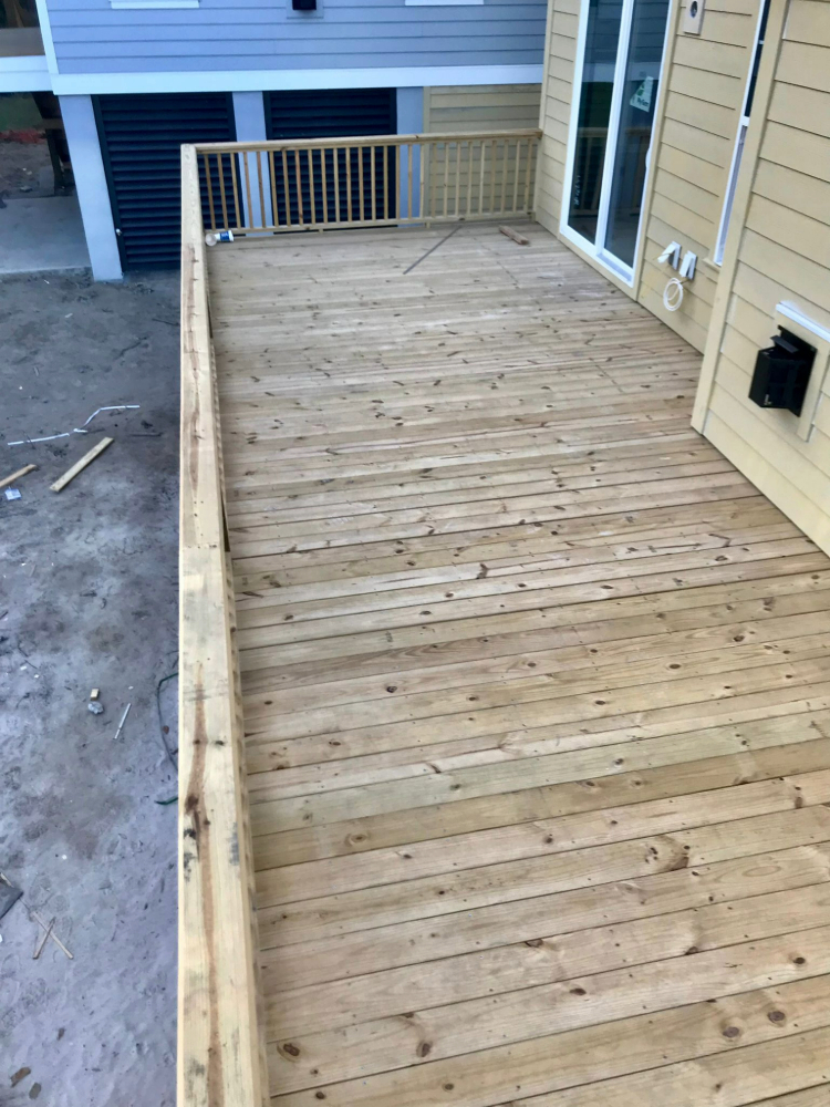 Wooden Deck Install