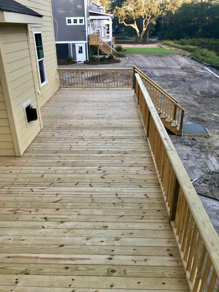 Wooden Deck Install