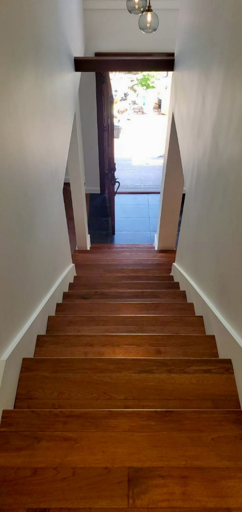 Hardwood Stairs and Trim