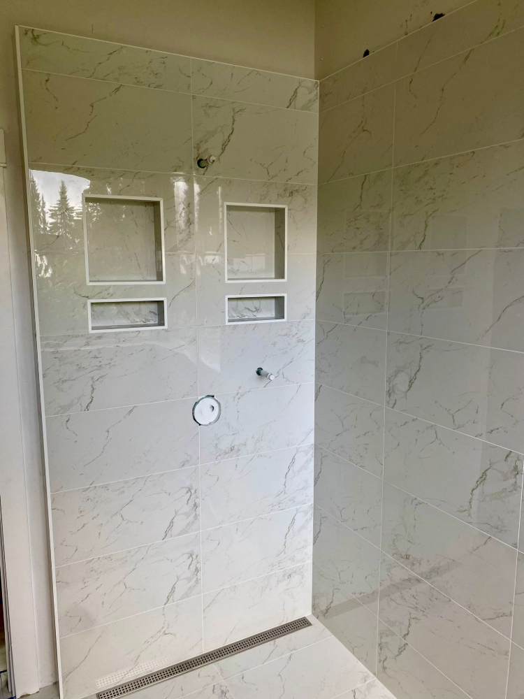 Tilework for Bathroom Remodel
